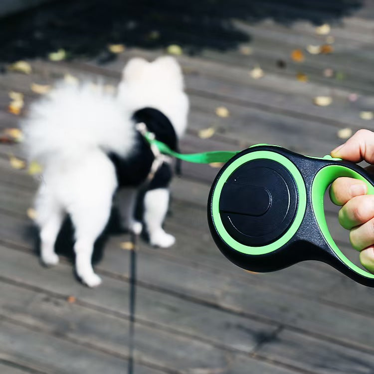 Automatic Retractable Pet Leash with Lock